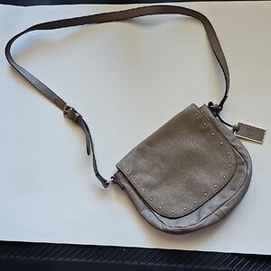 Vince Camuto Taupe Shoulder Crossbody Bag